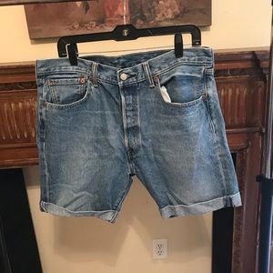 Levi 501 jean shorts